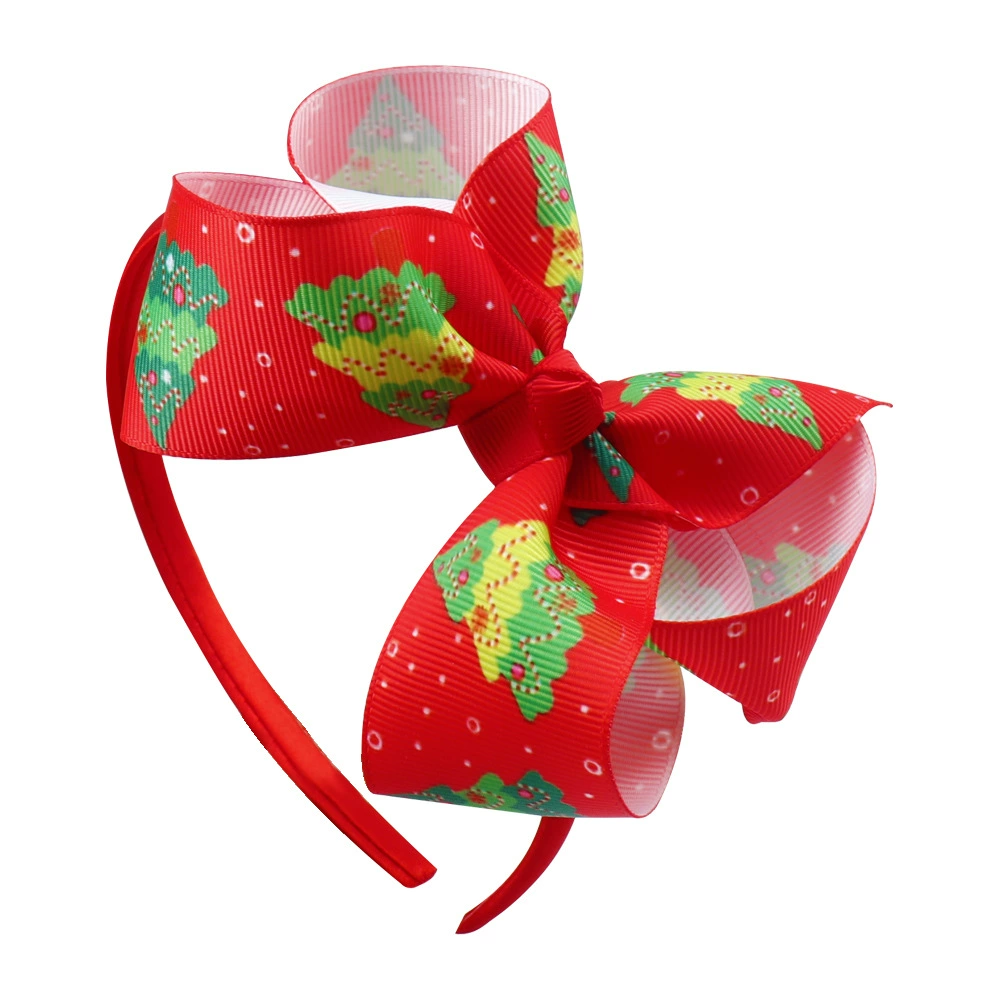Children's hairgrip with bow, Christmas headband, cute hair accessory, European style, dress up