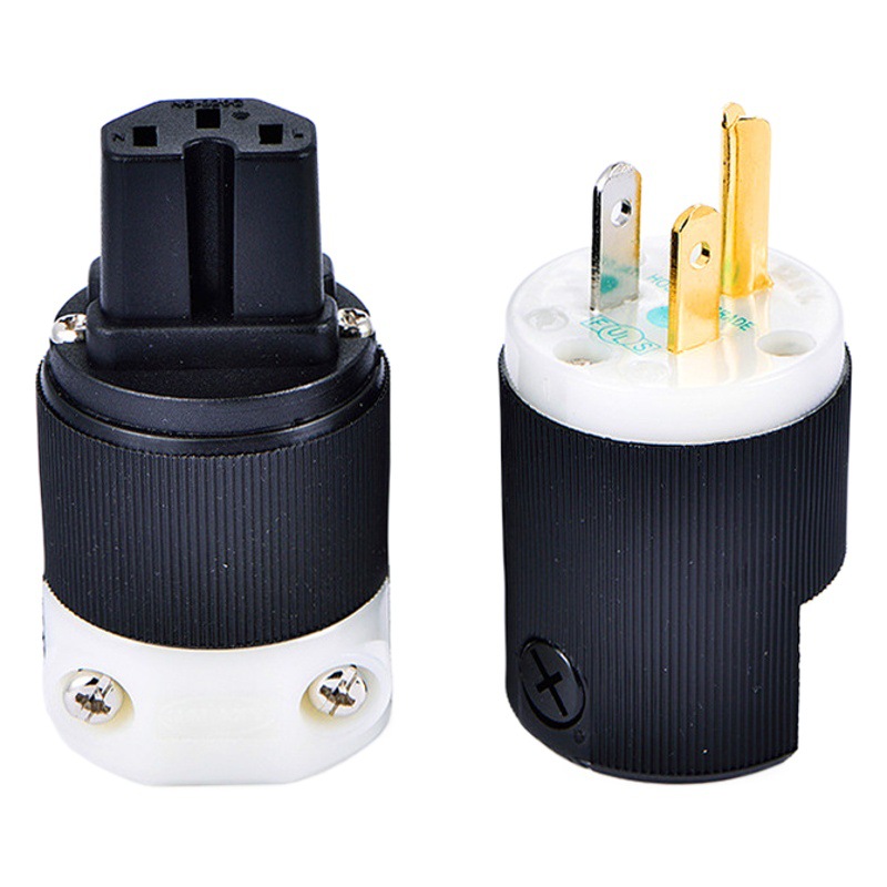 Hebao Hubell 8215c (Huber) estándar americano audio enchufe fiebre cable de alimentación enchufe