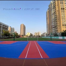 PP材质悬浮地板 篮球场/羽毛球场地铺装 环保无味 抗冲击 易清洁