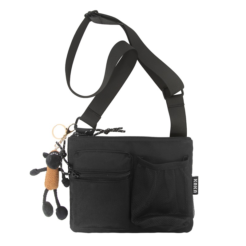 Bolso de hombro transfronterizo de gran capacidad, bolso de correo universal, bolso coreano, bolso de estilo casual, bolso de mano para hombres y mujeres.