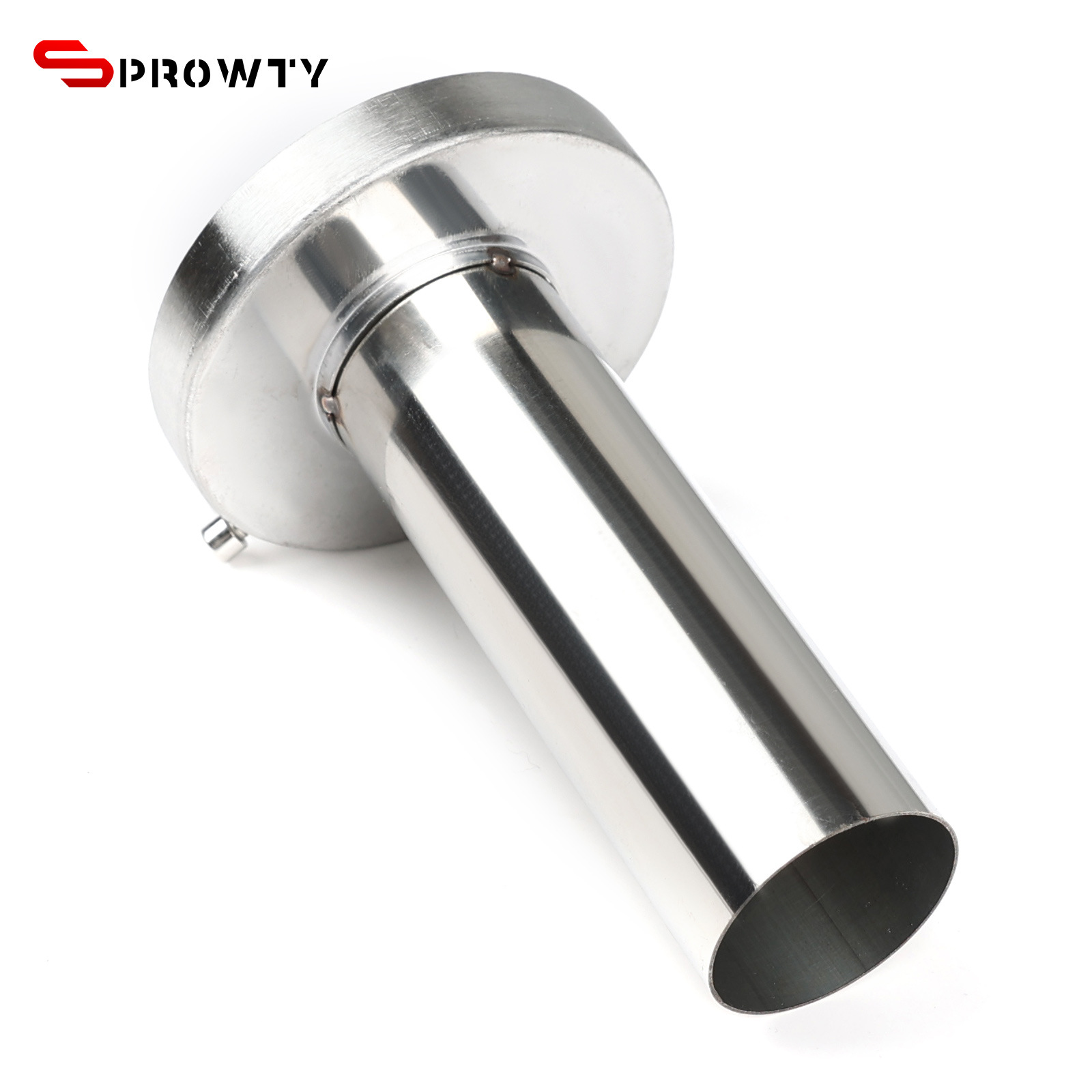 Directly supplied by the manufacturer, universal exhaust muffler for modified cars, 304 stainless steel tailpipe silencer