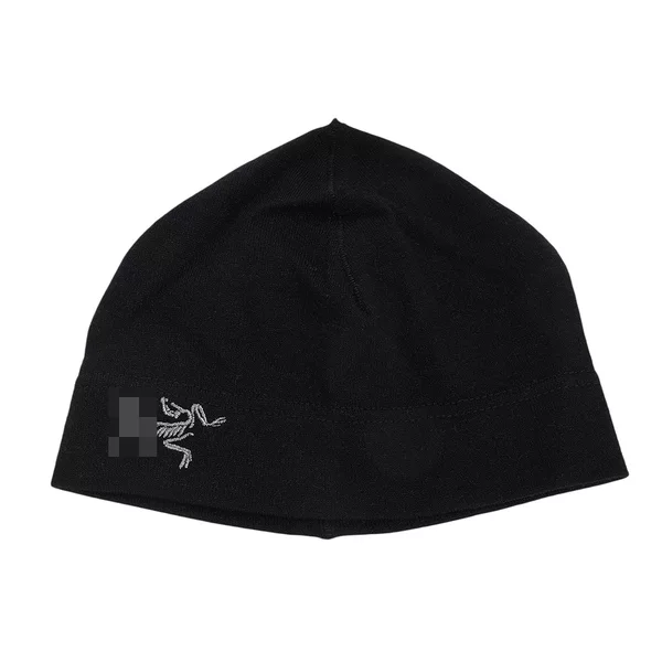 Solid color embroidered thin knitted hat for autumn and winter, outdoor windproof breathable head wrap for mountaineering and cycling, breathable thin cold weather hat