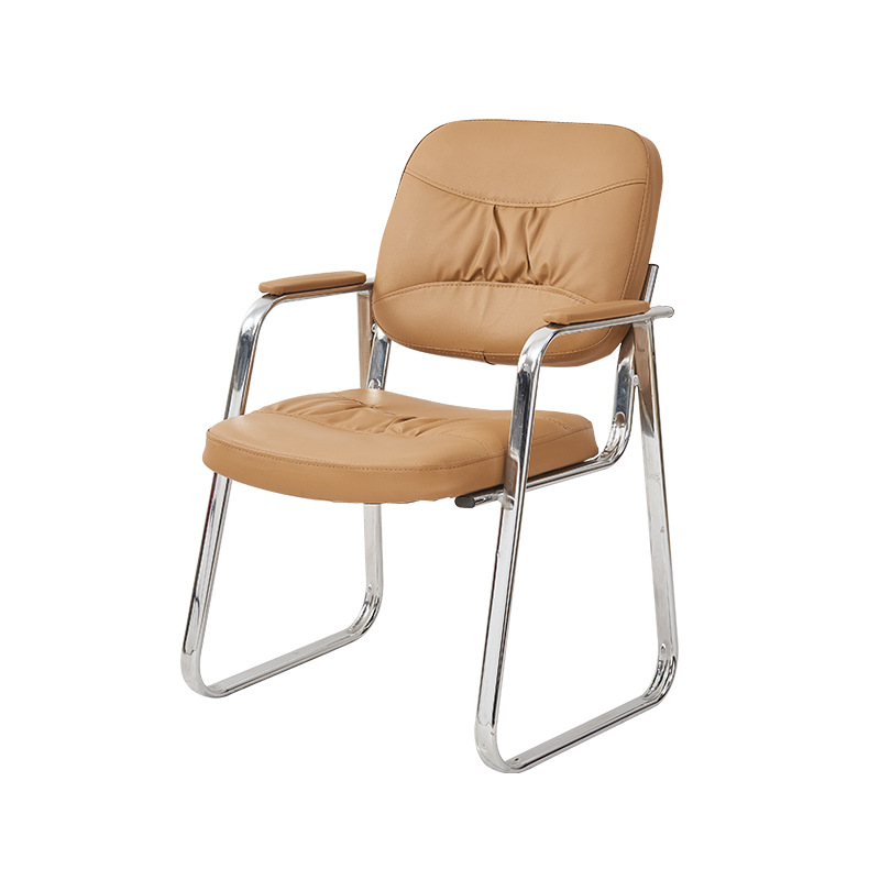 Silla de oficina de cuero moderno – silla de reuniones ergonómica y cómoda al por mayor