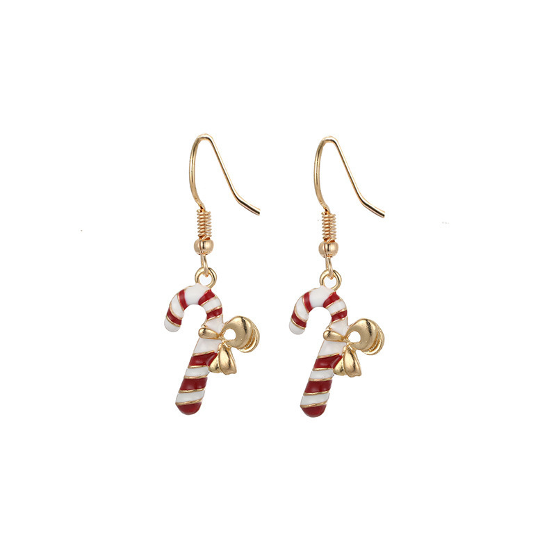 10g Weight Christmas Festival Women's Gender Cute Style Cute Drop Earrings 2