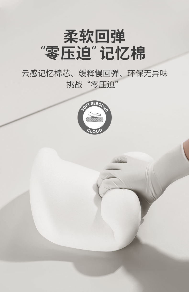 Suitable for Tesla Car Special Headrest modely/ya/model3/X/s Classy Neck Pillow Lumbar Support Waist Support