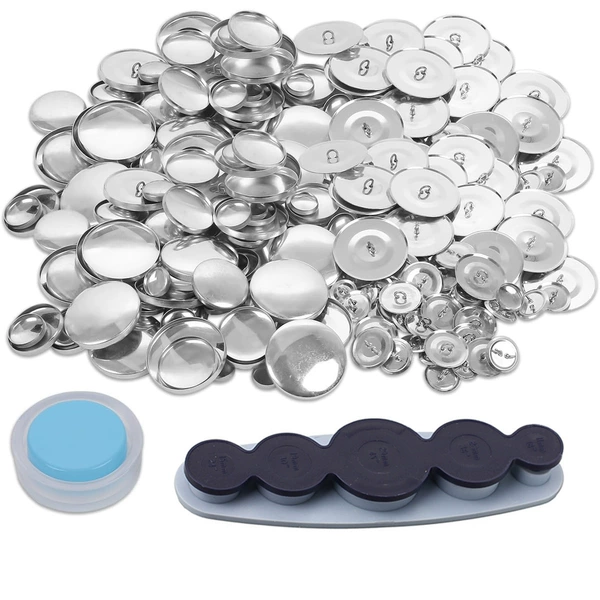 Set 8 (120 sets of buttons in 6 sizes + 1 38mm small tool + 5-in-1 tool/instructions included)