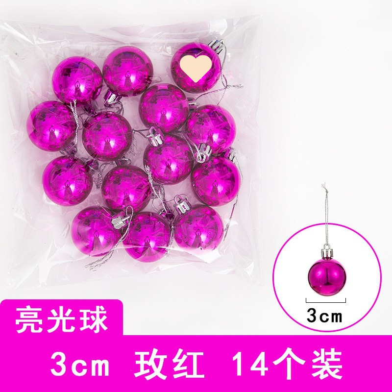 Bolas de Navidad brillantes bolas galvanizadas bolas de color bolas colgantes centro comercial bar techo árbol de Navidad decoración de bolas de dragón y tigre
