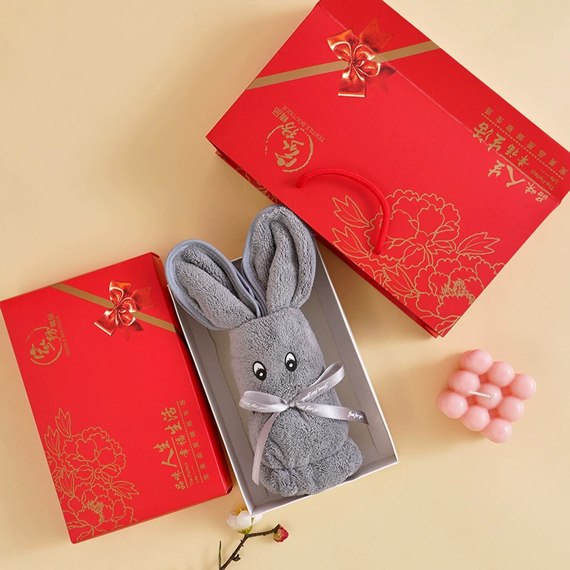 Коралловый банный полотенец, зайчик, кукла, подарок на день рождения, оптом