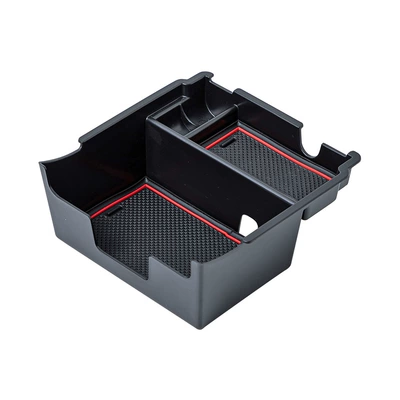 Suitable for Subaru-Impreza Crosstrek central control central armrest box storage box Subaru modified box (Armrest box) - ttato-024-red-pad