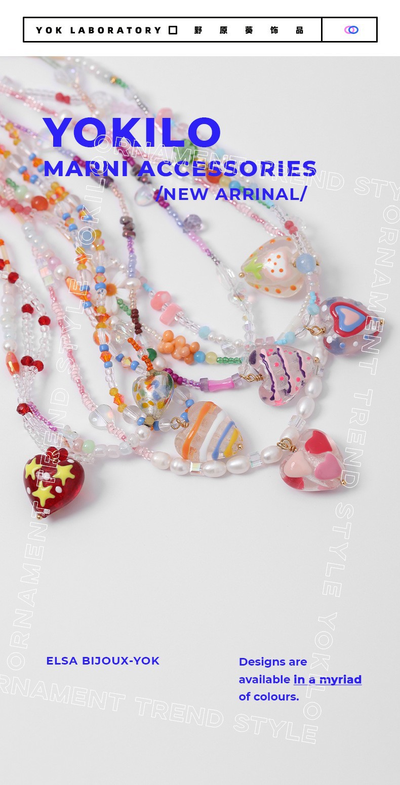 Rabbit Color Block Square Y2K Lady Romantic Resin Glass Copper Pendant Necklace Wholesale display picture 1