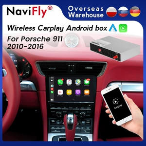 Применимо к обновлениям экрана Porsche 911 Original Car, Plug and Play, используйте Decoder Box Wireless CarPlay Auto