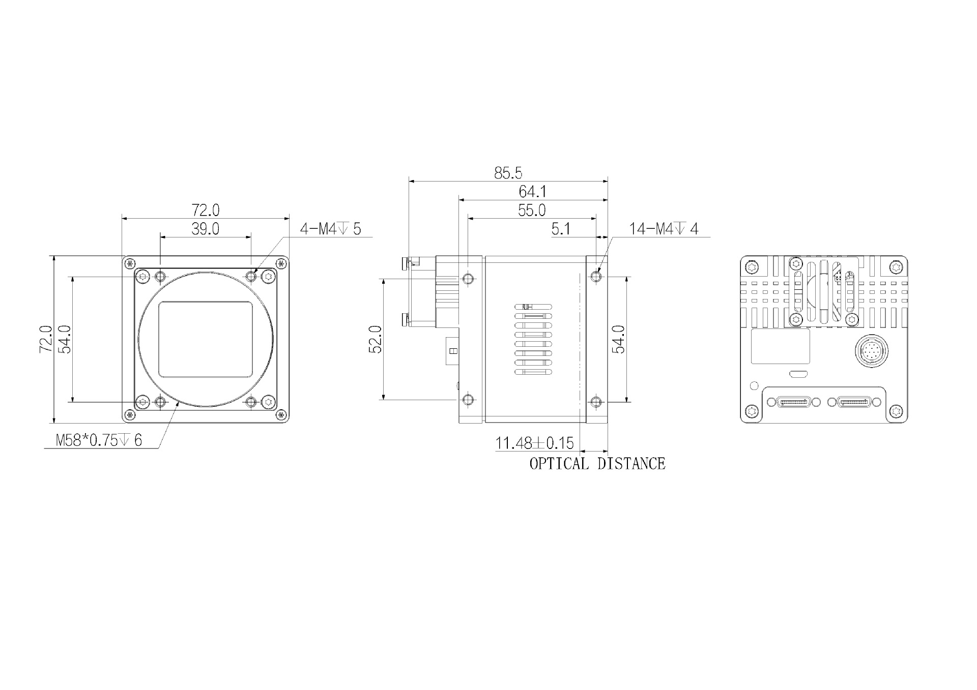 IRAYPLE大华华睿 AX7C10CK250 AX大面阵系列工业相机