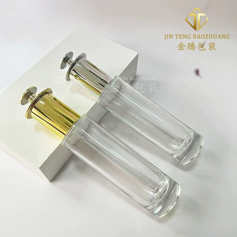Пятно 50ml Прямой круглый капельница бутылка для телепузик бутылка для насоса цилиндрическая бутылка для эфирного масла бутылка для экстракта