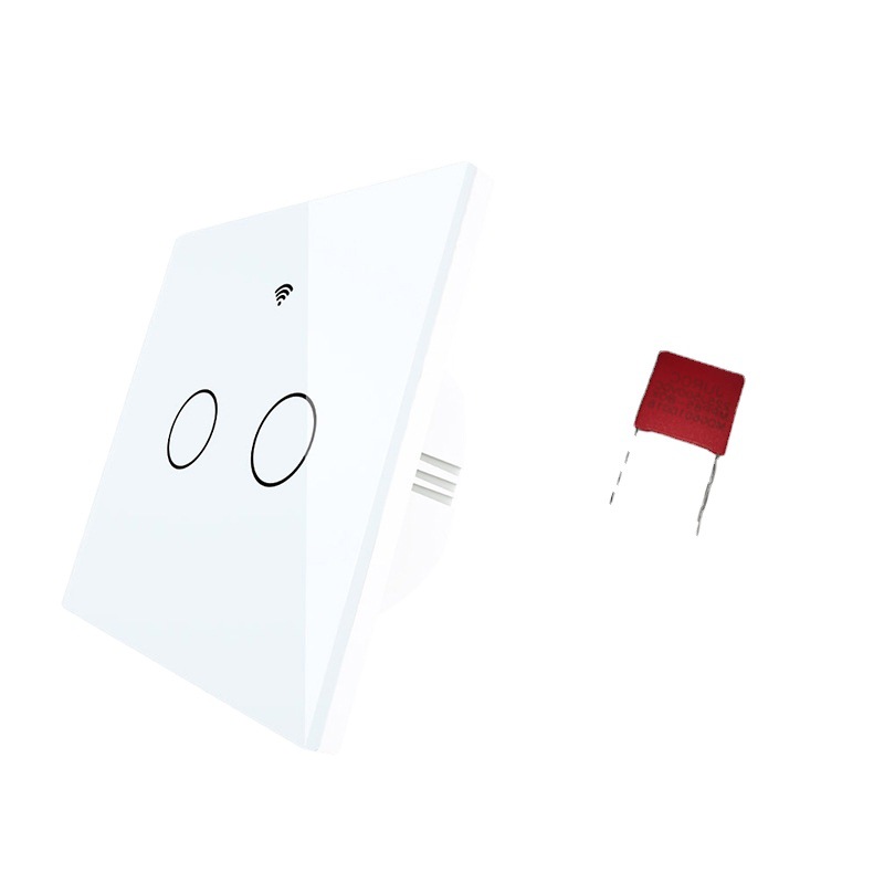 定制款wifi涂鸦智能家居触摸开关单火带电容app定时语音控制开关