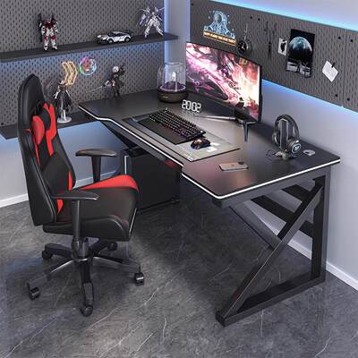 Mesa de mesa de computador Cadeira de mesa E-sports simples 