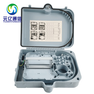 Yuanyi Fttx Box16/24 Core Outdoor Wall-Mounted Fiber Optic Terminal Box for Export