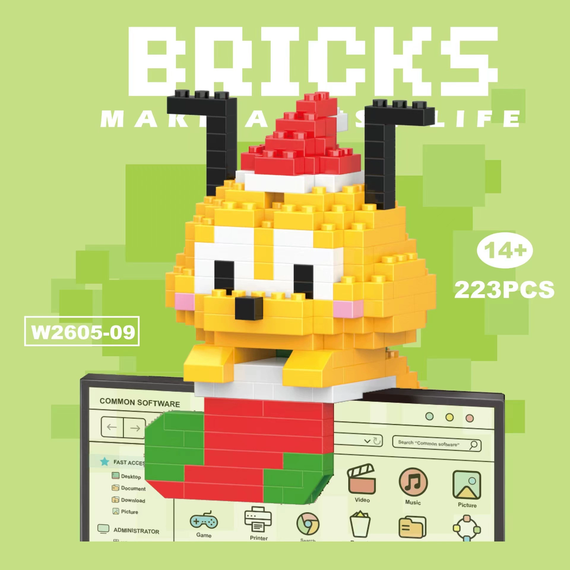 Building Block Set (Lego) Cartoon Characters, multi-model mini figures, 50+ variants