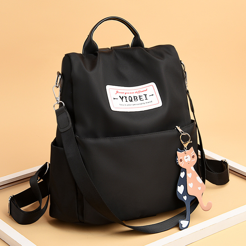 Mochila de moda 2023 nueva mochila antirrobo bolsa de viaje de ocio al aire libre para niñas bolsa de tela Oxford impresa