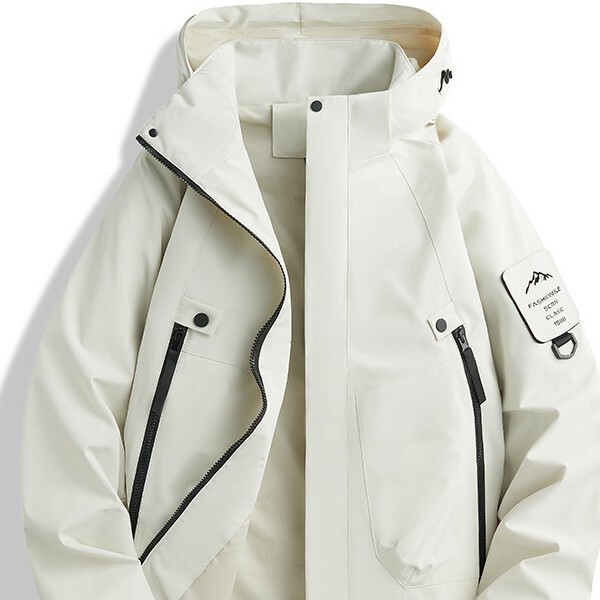 Mountain-Style Outdoor Jackets, Windproof, Waterproof, Breathable, and Wear-Resistant, Unisex Hooded Jackets, Wholesale from Manufacturer