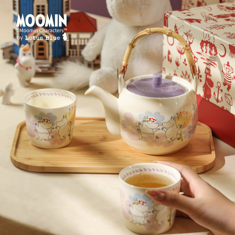 Moomin Moomin Tea Set High-Looking Water Kettle Cup Household Drinking Water Family Set Moving to New Home