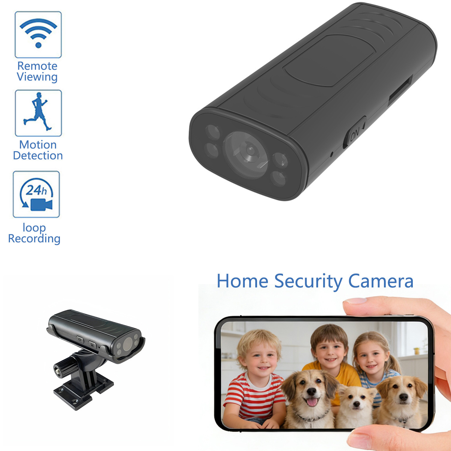 Factory direct supply wireless WiFi camera remote intelligent monitor housekeeping video network security camera