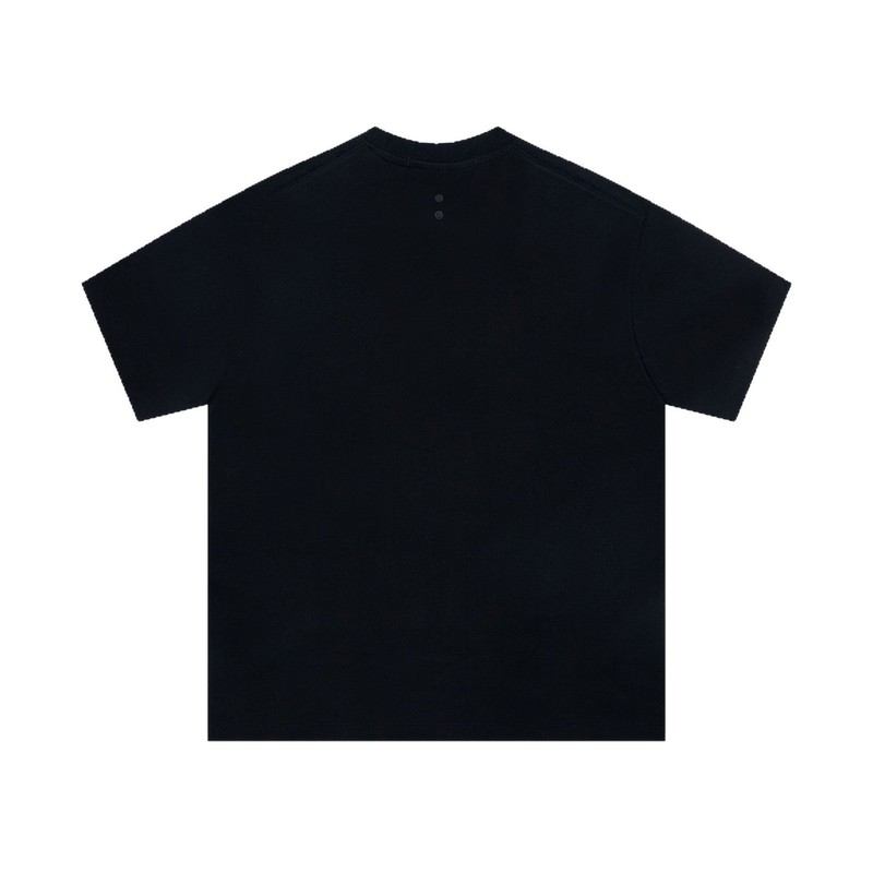 2025年夏イギリスの小衆潮牌about: ブランクプリント文字丸襟ゆるいカップル半袖tシャツ|undefined