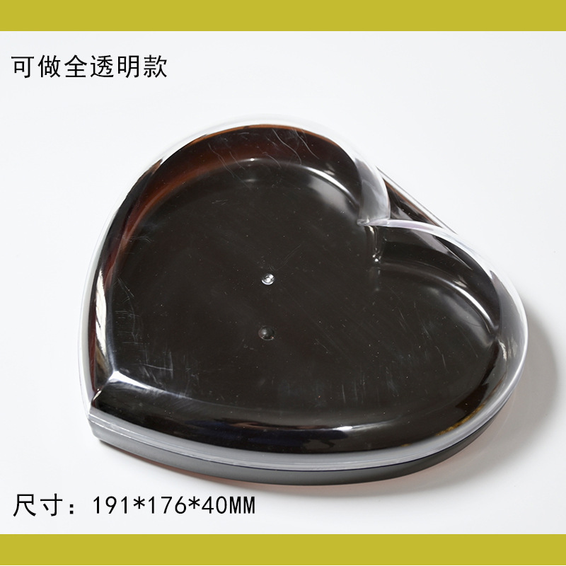 Paquete de 12 cápsulas en forma de corazón (tamaño 191 * 176 * 40)