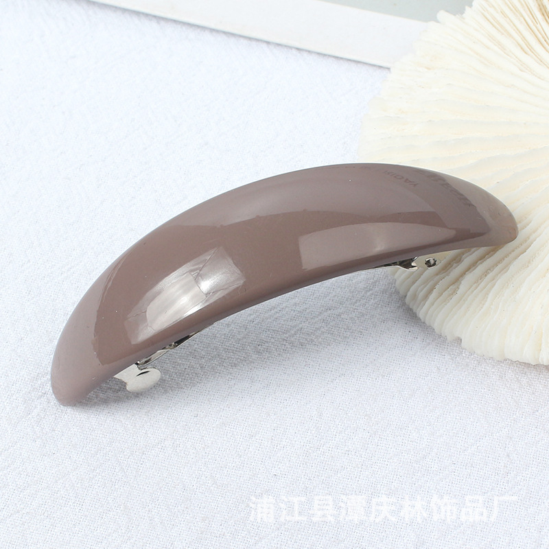 韓国のアクリルクリップの頭飾りヘアピン気質ヘアピン後頭部スプリングクリップ|undefined