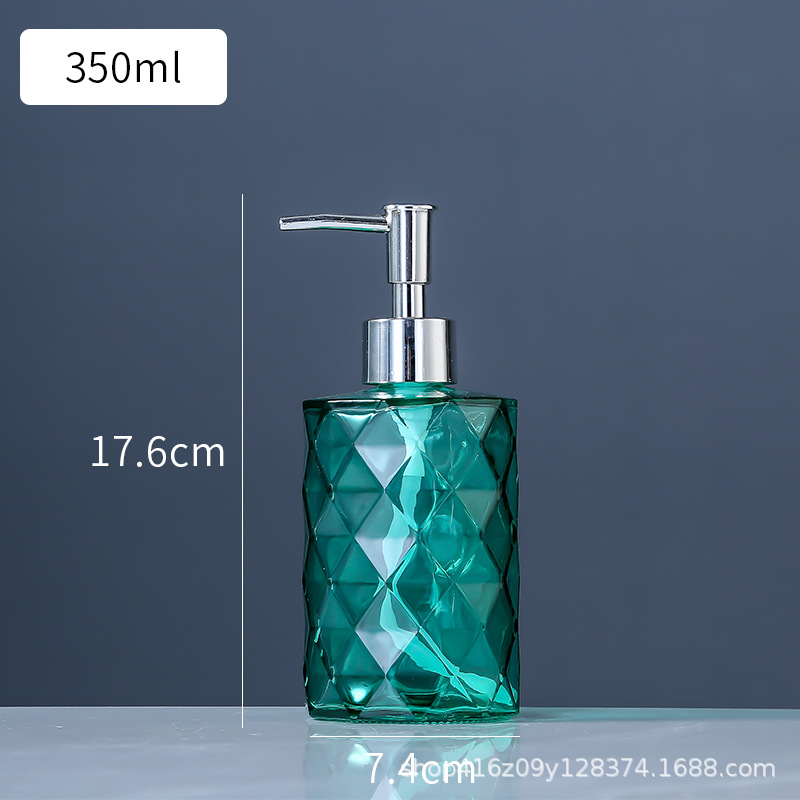 Patrón de diamante verde 350ml