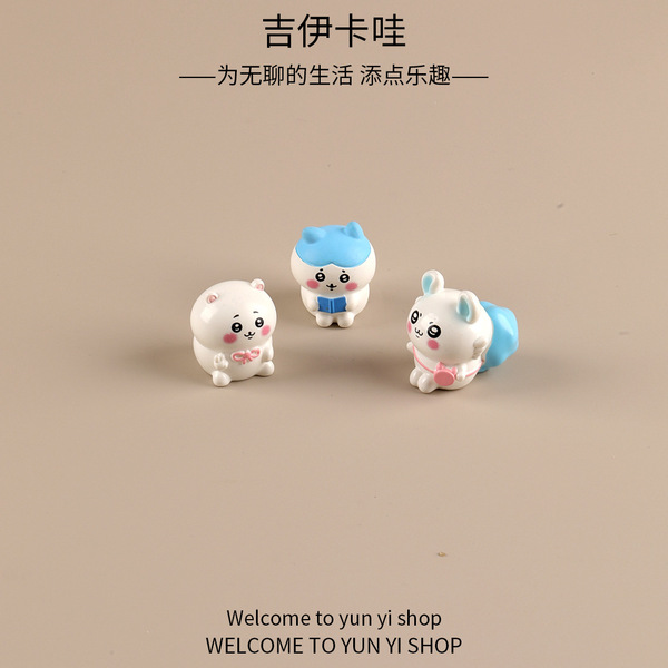 Creative cartoon resin decor