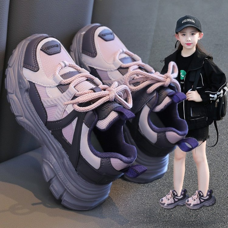 Children's fashionable autumn lightweight breathable sneakers for…