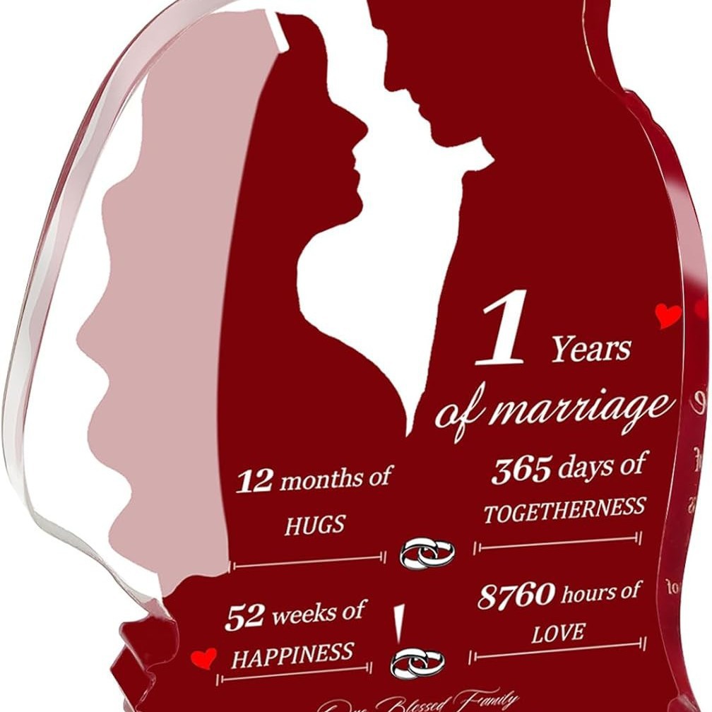 亚马逊 跨境亚品亚克力 人像款情人节圣诞节桌面装饰礼物摆件礼品