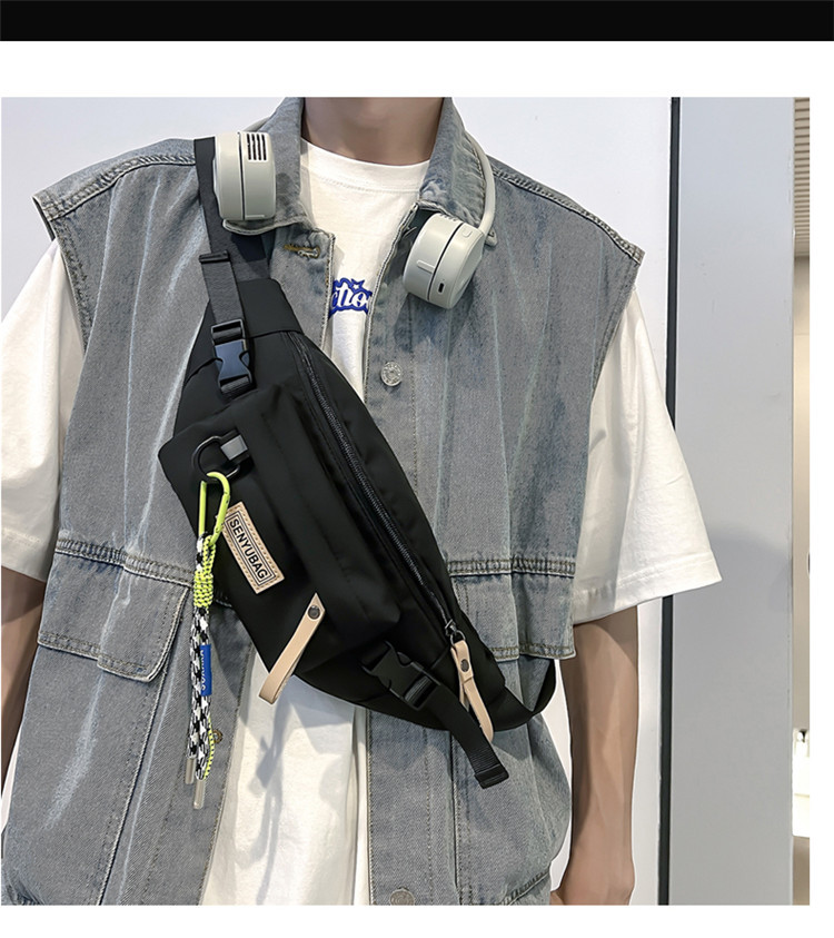 Sac de poitrine ins pour hommes, sac à bandoulière décontracté, petit sac à main pour filles, tendance, sac à bandoulière léger_voghion.com