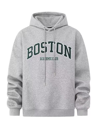 American fashion brand hooded hooded hoodie for men and women spring and autumn Harajuku simple temperament loose top casual all-match couples 'wear