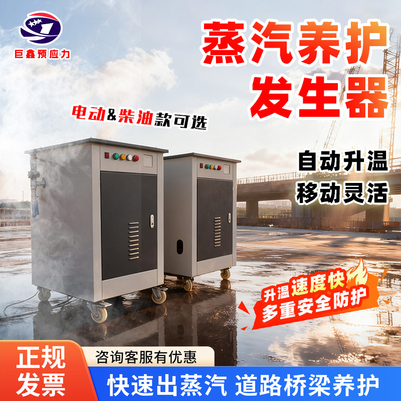 电加热燃气水泥养护工业食品服装全自动蒸汽机建筑桥梁蒸汽养护机