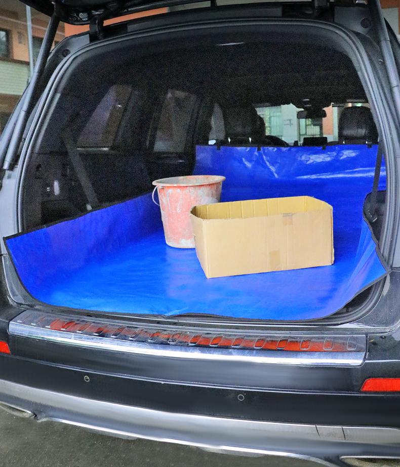 Car dirt-proof mat for cargo transport, car trunk dirt-proof cloth, waterproof and anti-dirt mat, car pet mat