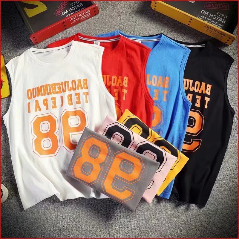 Vest Men's Inner Wear 2025 Sleeveless T-shirt Bottoming Korean Style Loose Waistcoat Summer Sports Basketball Undershirt Trendy Brand Ins Vest Men's Inner Wear 2025 Sleeveless T-shirt Bottoming Korean Style Loose Waistcoat Summer Sports Basketball Undershirt Trendy Brand Ins