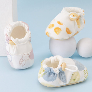 Children's shoes 0-1 year old cotton foot protection shoes spring and summer baby boys and girls soft bottom sweat-absorbent breathable shoes