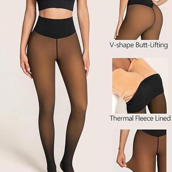 2026TK popular fleece-lined high-waisted shaping pantyhose for women, winter warm one-line crotch leggings 2026TK popular fleece-lined high-waisted shaping pantyhose for women, winter warm one-line crotch leggings