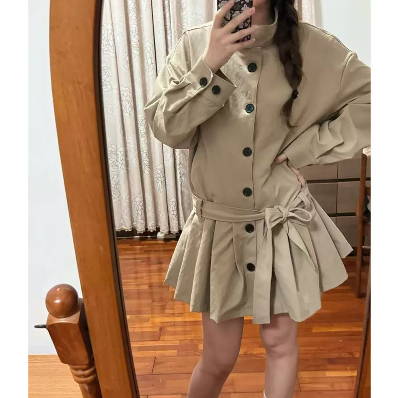 ZHOYUE短款风衣外套女2025秋季新款今年爆款巨好看高级感大衣上衣|undefined