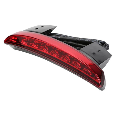 Motorcycle accessories Harley XL883/1200LED brake light motorcycle modified rear fender tail light (Tail light) - 3-line-red
