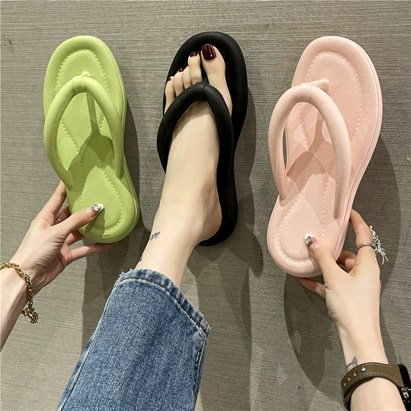 Flip Flops Feeling EVA Верхняя одежда Сандалии Новые модные сверхлегкие тапочки с мягкой подошвой для мужчин