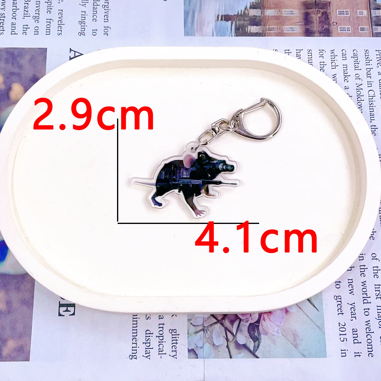 Mouse man six (pendant)