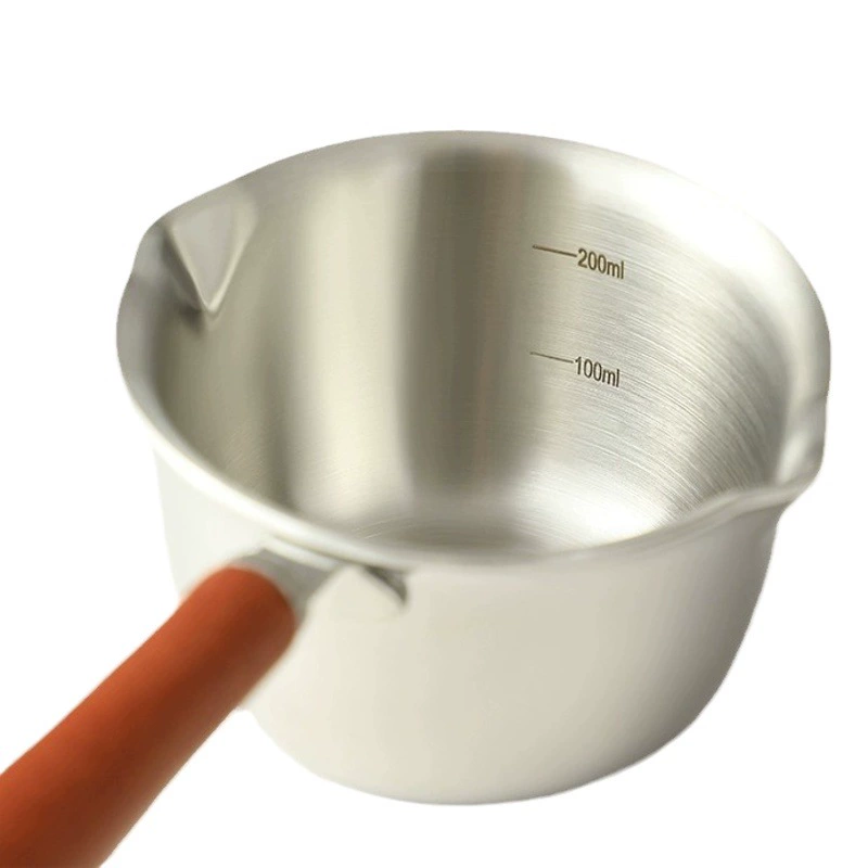 304 нержавеющая сталь заливка масла маленький горшок бытовое горячее масло специальный артефакт кухонная наливка масла кипящее масло мини горшок для заливки масла