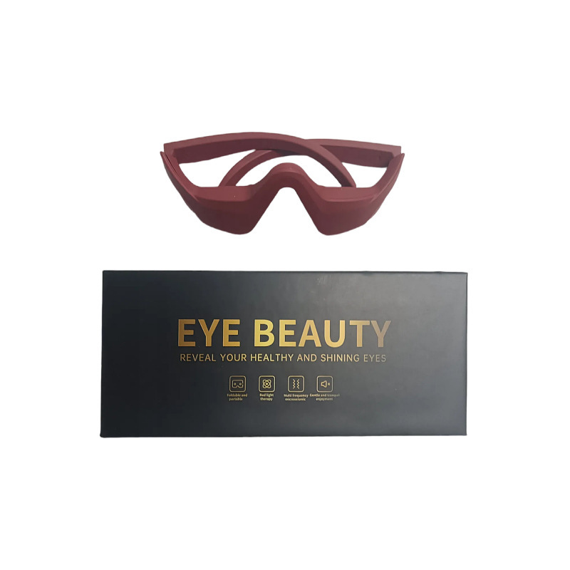 EyeCare Massager LED アイビューティー器具 赤色光でシワを軽減 アイマッサージ導入マッサージ美容器具|undefined