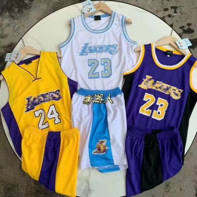 Manufactor Direct selling wholesale summer 11 Jersey children Basketball clothes suit baby child Parenting Costume