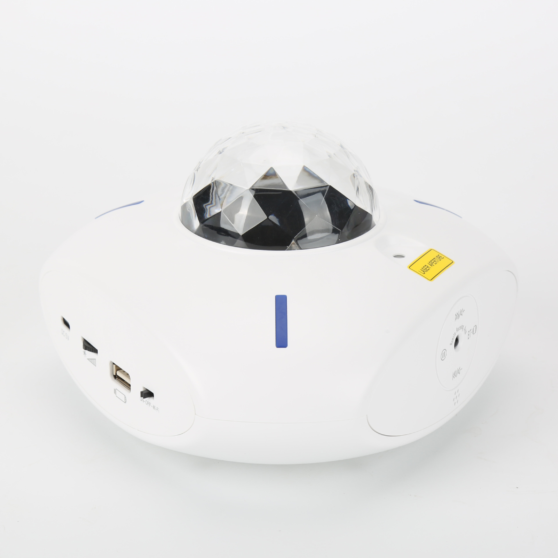 私模蓝牙音乐星空灯三角形智能音箱卧室激光星星水纹投影氛围夜灯