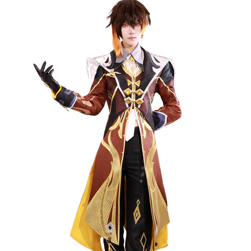 Original God of Fog cosplay costume Morax Zhongli two-dimensional game animation high-end version Zhongli cos suit