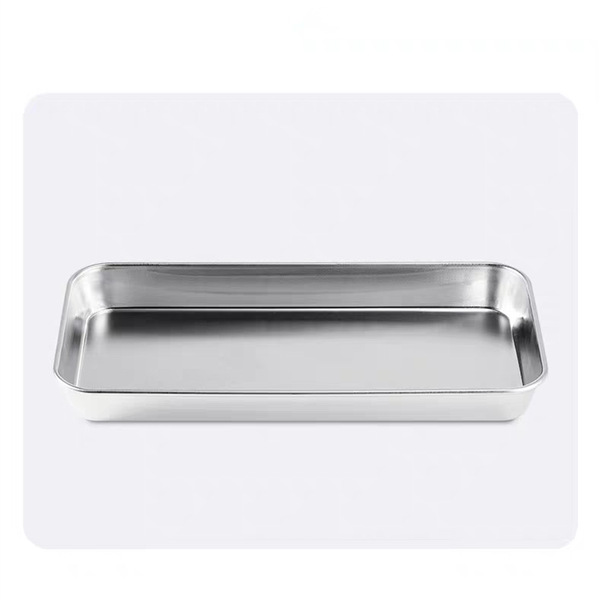 304 stainless steel dental plate square plate oral plate tray waist…
