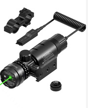 新款绿激光瞄准器上下左右可调工程指示防水抗震激光瞄准仪信号灯